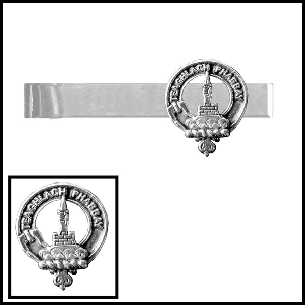 Morrison Scottish Clan Clip Tie Bar