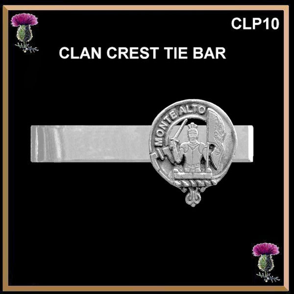 Mowatt Scottish Clan Clip Tie Bar