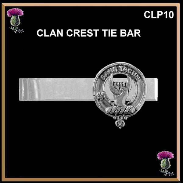 Napier Scottish Clan Clip Tie Bar