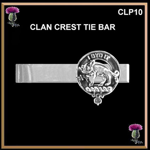 Nisbet Scottish Clan Clip Tie Bar