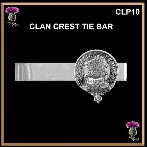Pentland Scottish Clan Clip Tie Bar