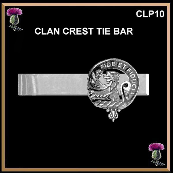 Primrose Scottish Clan Clip Tie Bar