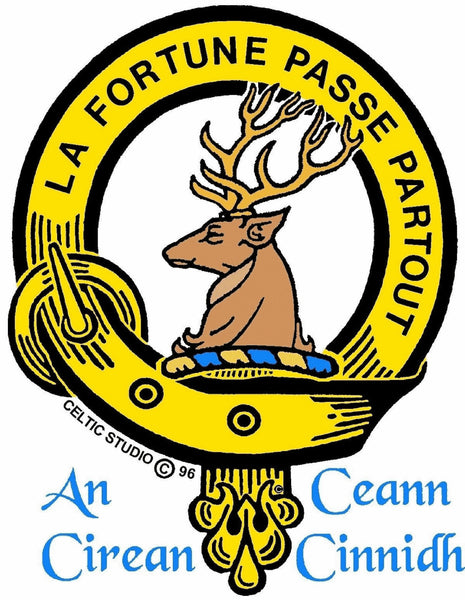 Rollo Scottish Clan Clip Tie Bar