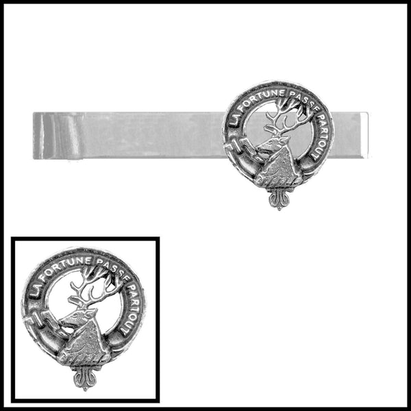 Rollo Scottish Clan Clip Tie Bar