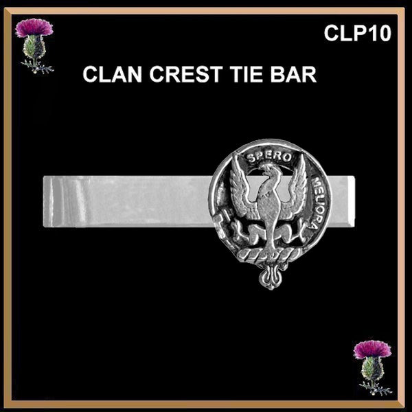 Sandilands Scottish Clan Clip Tie Bar