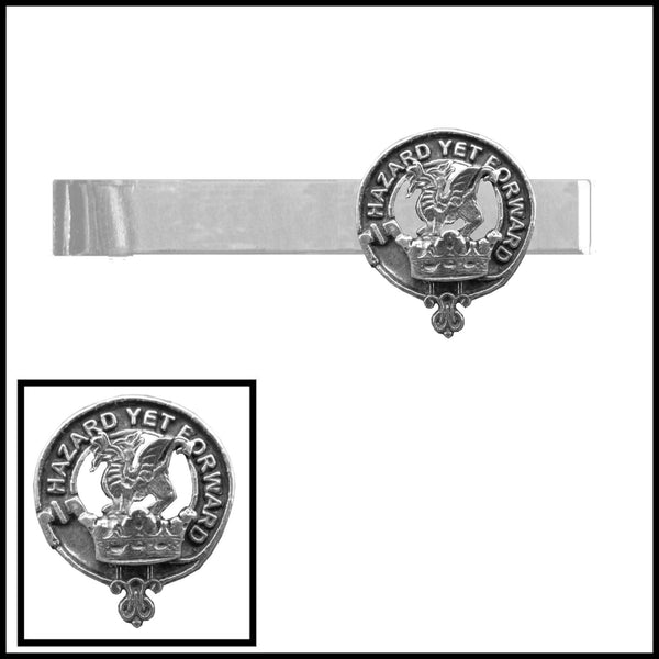 Seton Scottish Clan Clip Tie Bar