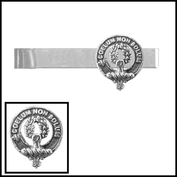 Stevenson Scottish Clan Clip Tie Bar