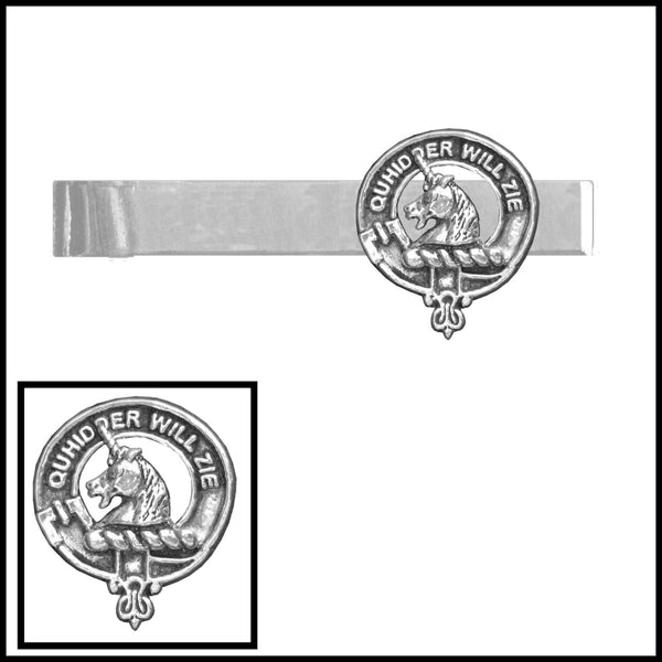 Stewart Appin Scottish Clan Clip Tie Bar