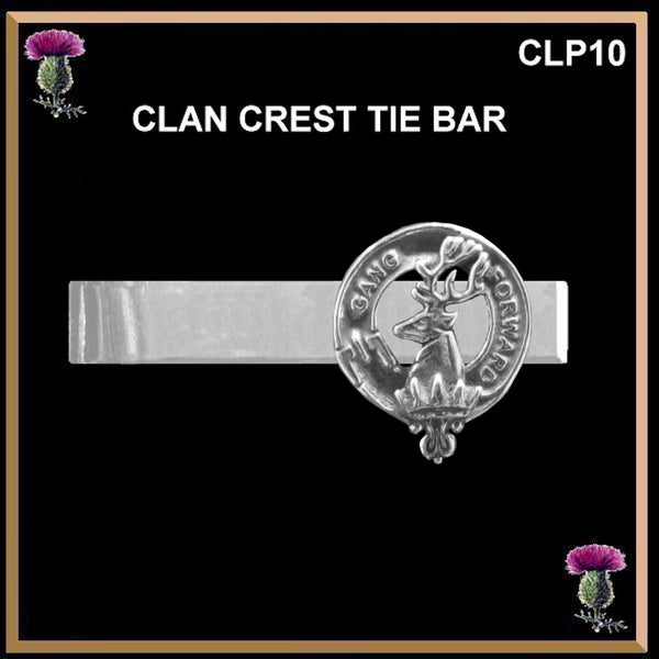 Stirling Scottish Clan Clip Tie Bar