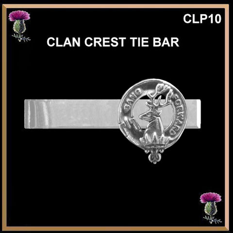 Stirling Scottish Clan Clip Tie Bar