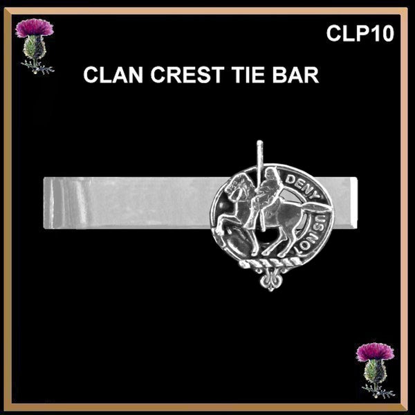 Thompson Scottish Clan Clip Tie Bar