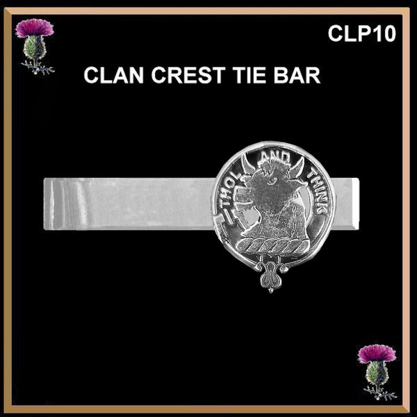 Tweedie Scottish Clan Clip Tie Bar