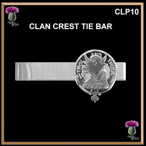 Tweedie Scottish Clan Clip Tie Bar