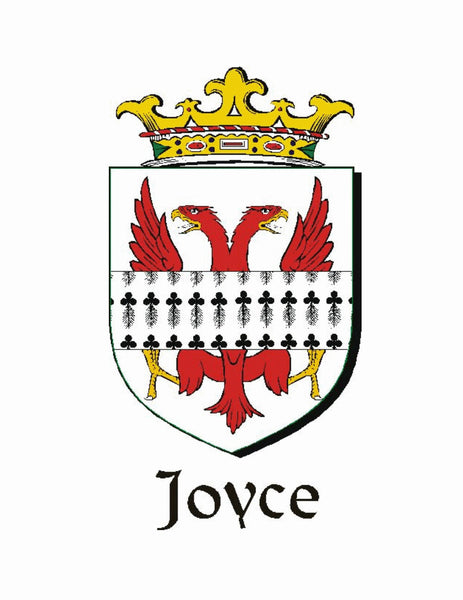 Joyce Irish Disk Coat of Arms Round Money Clip