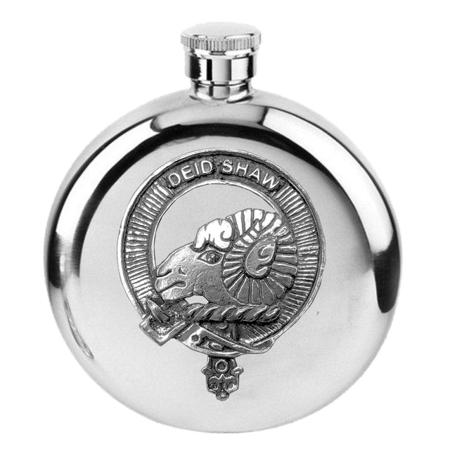 Round Clan Crest Flasks