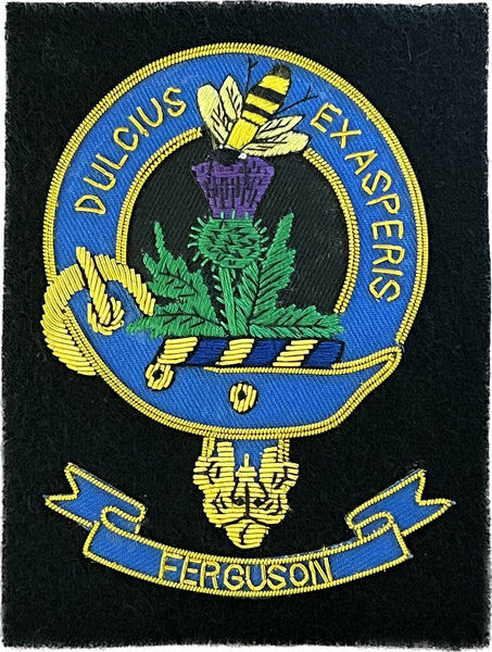 Ferguson Scottish Clan Embroidered Crest