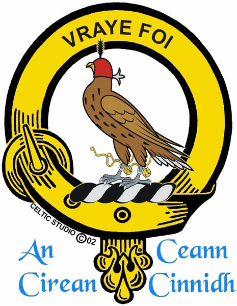 Boswell Scottish Clan Embroidered Crest