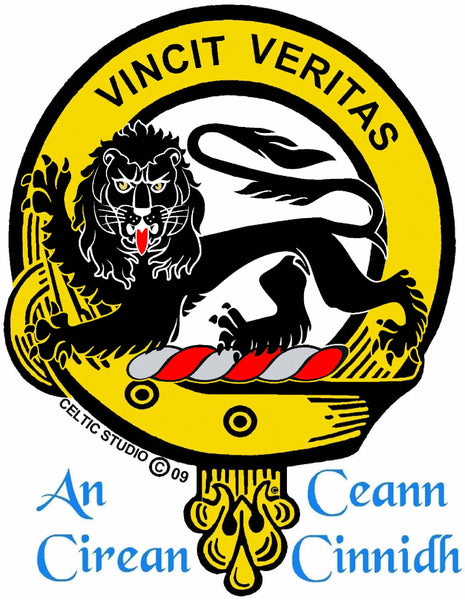 Baxter Scottish Clan Embroidered Crest