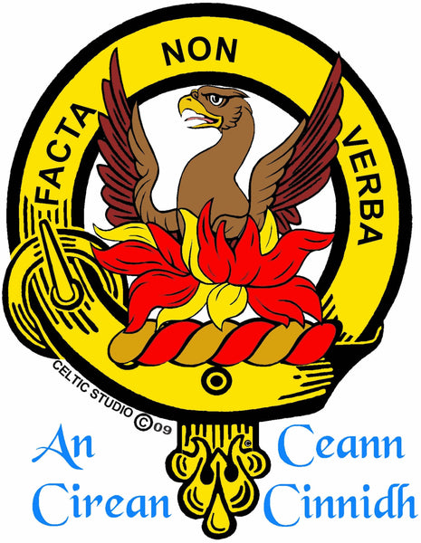 Snodgrass Scottish Clan Embroidered Crest