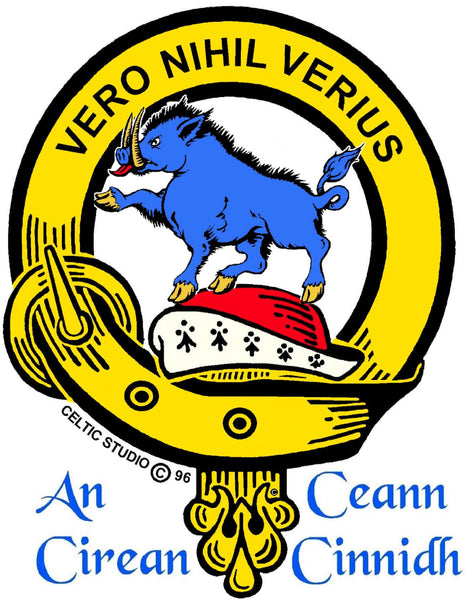 Weir Scottish Clan Embroidered Crest