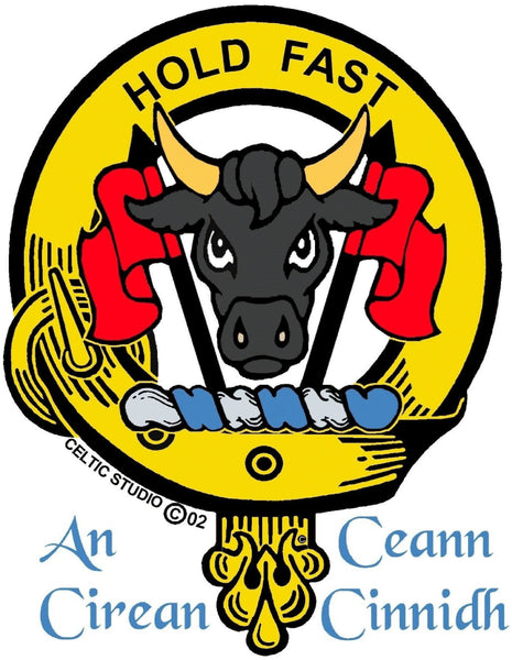 MacLeod Scottish Clan Embroidered Crest