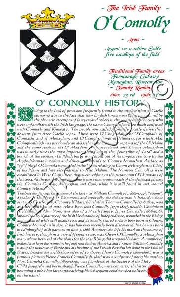 O'Connolly Irish Family History