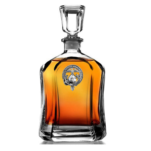 US Marine Crest Badge Skye Decanter