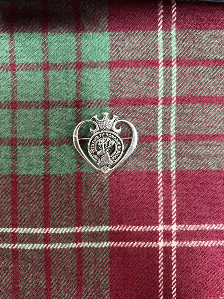 Crawford Clan Crest Luckenbooth Brooch or Pendant