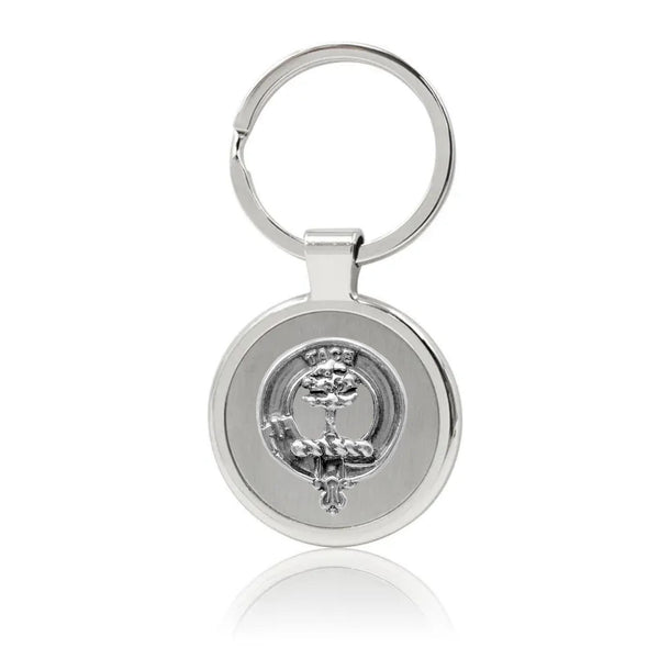 Abercrombie Clan Black Stainless Key Ring