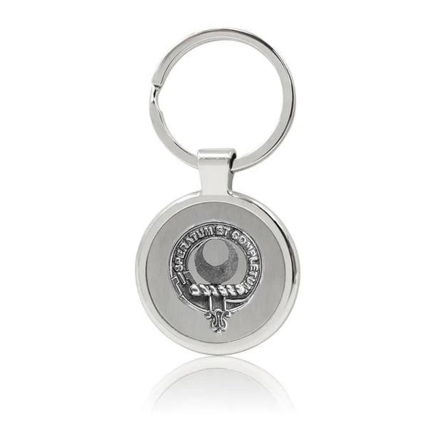 Arnott Clan Black Stainless Key Ring