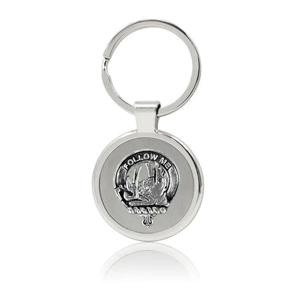 Campbell Breadalbane Clan Crest Stainless Steel Key Ring