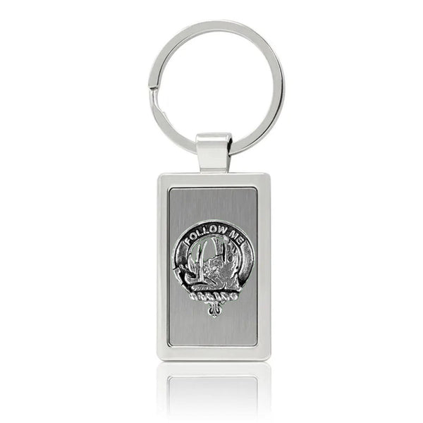 Campbell Breadalbane Clan Crest Stainless Steel Key Ring