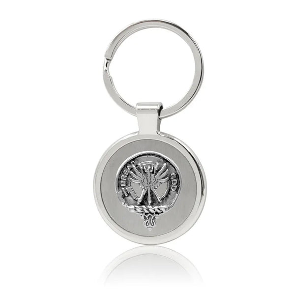 Carnegie Clan Crest Stainless Steel Key Ring