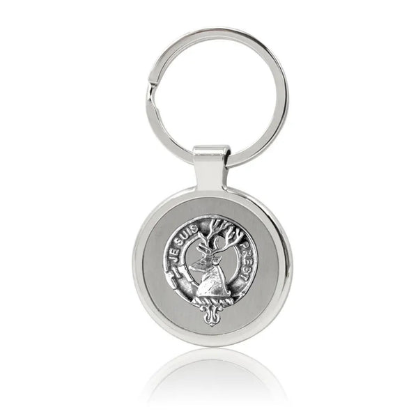 Fraser Lovat Clan Crest Stainless Steel Key Ring