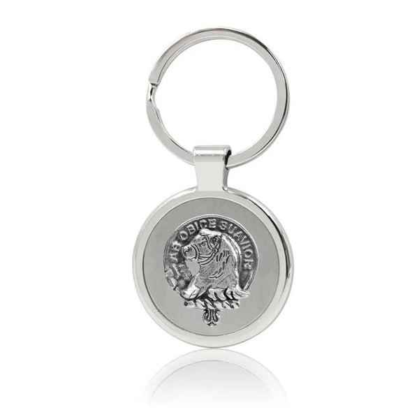 Galbraith Clan Crest Stainless Steel Key Ring