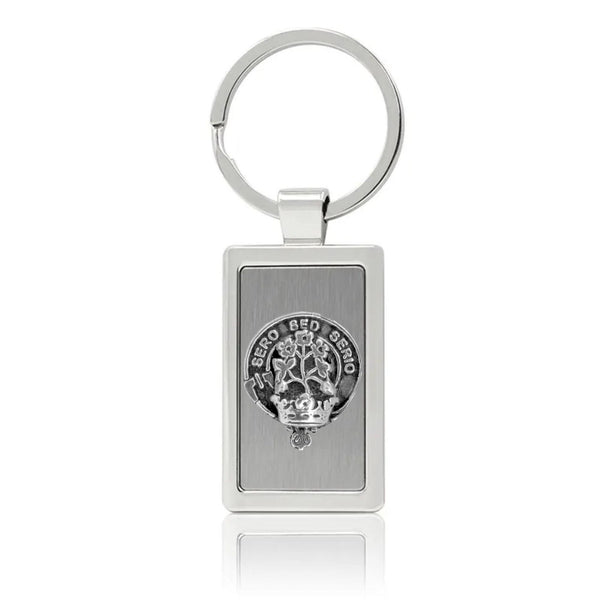 Gayre Clan Crest Stainless Steel Key Ring