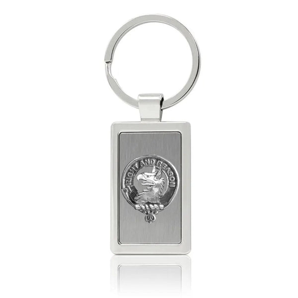 Graham (Monteith) Clan Crest Stainless Steel Key Ring