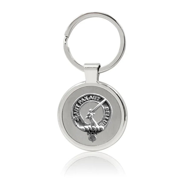 Gunn Clan Crest Stainless Steel Key Ring