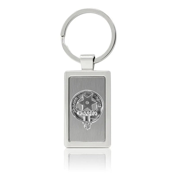 Jardine Clan Crest Stainless Steel Key Ring