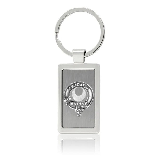 Kilgour Clan Crest Stainless Steel Key Ring