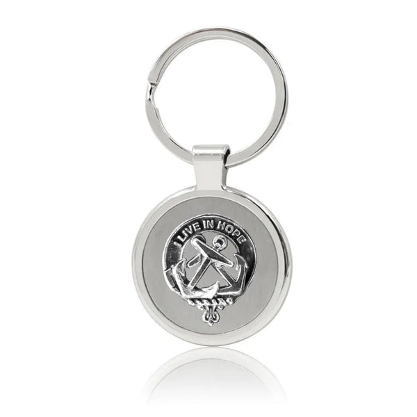 Kinnear Clan Crest Stainless Steel Key Ring
