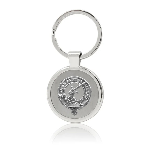 Lumsden Clan Crest Stainless Steel Key Ring