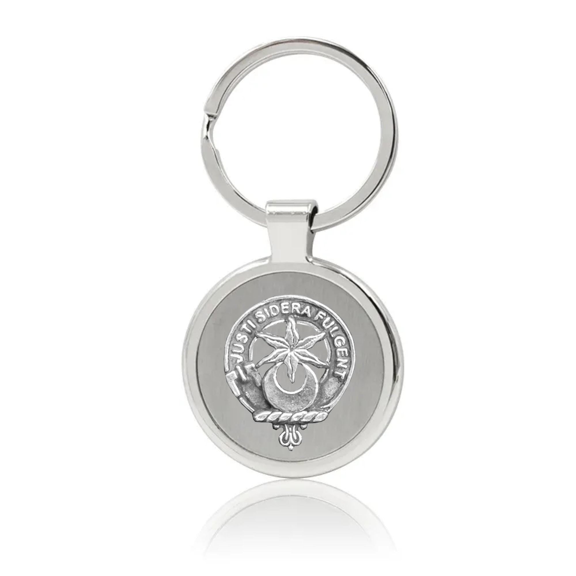MacCall Clan Crest Stainless Steel Key Ring