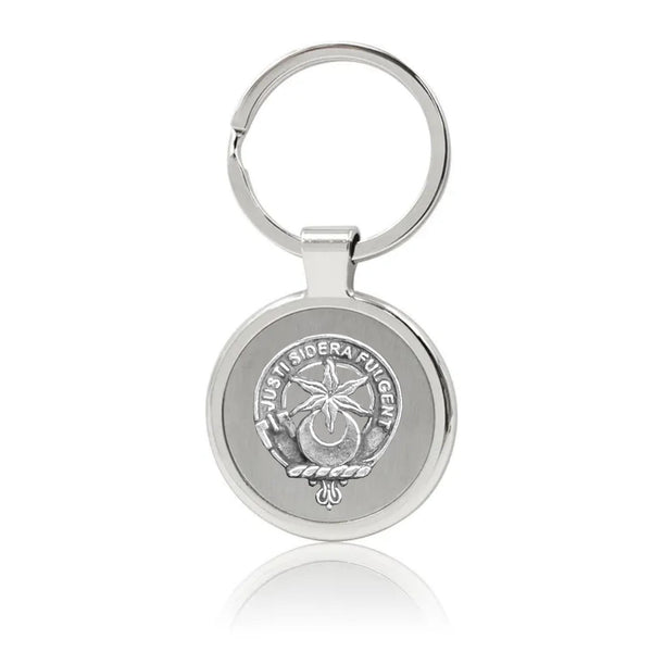 MacCall Clan Crest Stainless Steel Key Ring