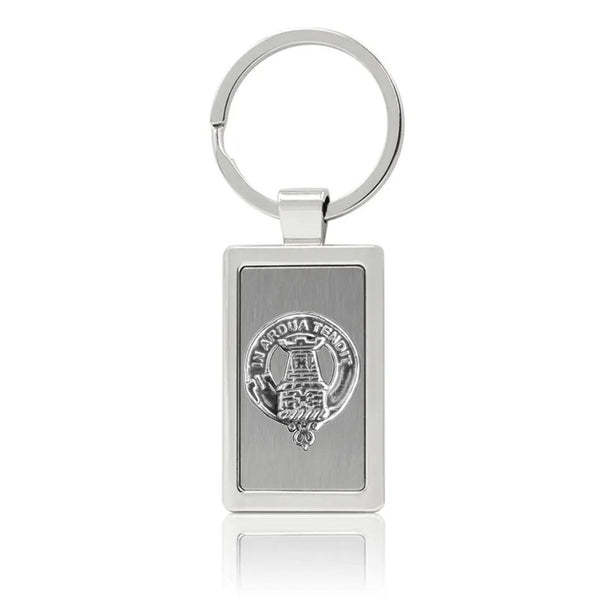 MacCallum Clan Crest Stainless Steel Key Ring