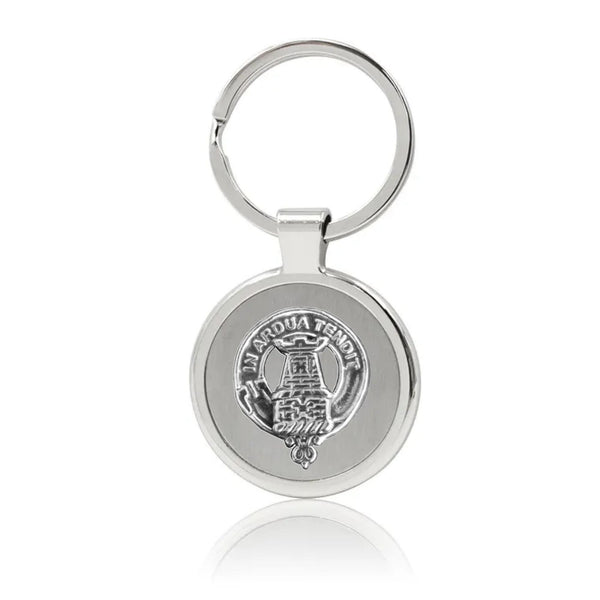 MacCallum Clan Crest Stainless Steel Key Ring
