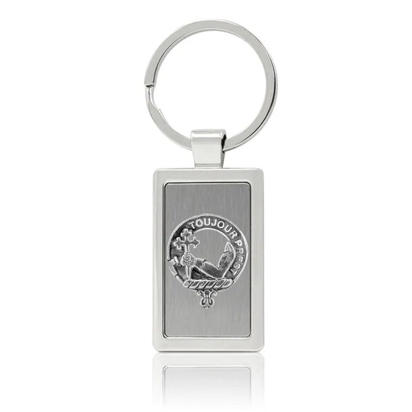 MacDonald (Dunnyveg) Clan Crest Stainless Steel Key Ring