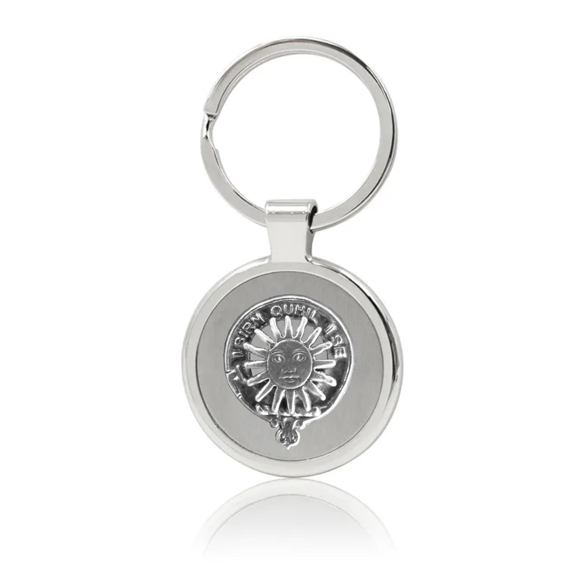MacLeod (Lewis) Clan Crest Stainless Steel Key Ring