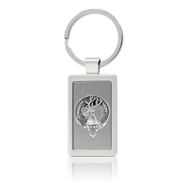 MacPhail Clan Crest Stainless Steel Key Ring