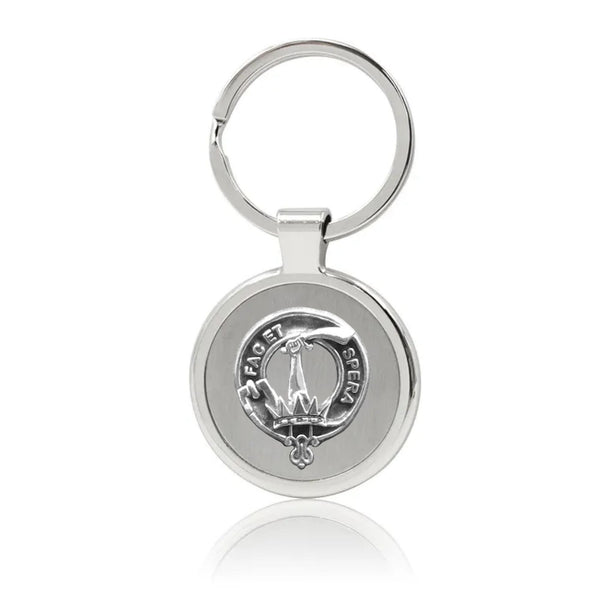 Matheson Clan Crest Stainless Steel Key Ring